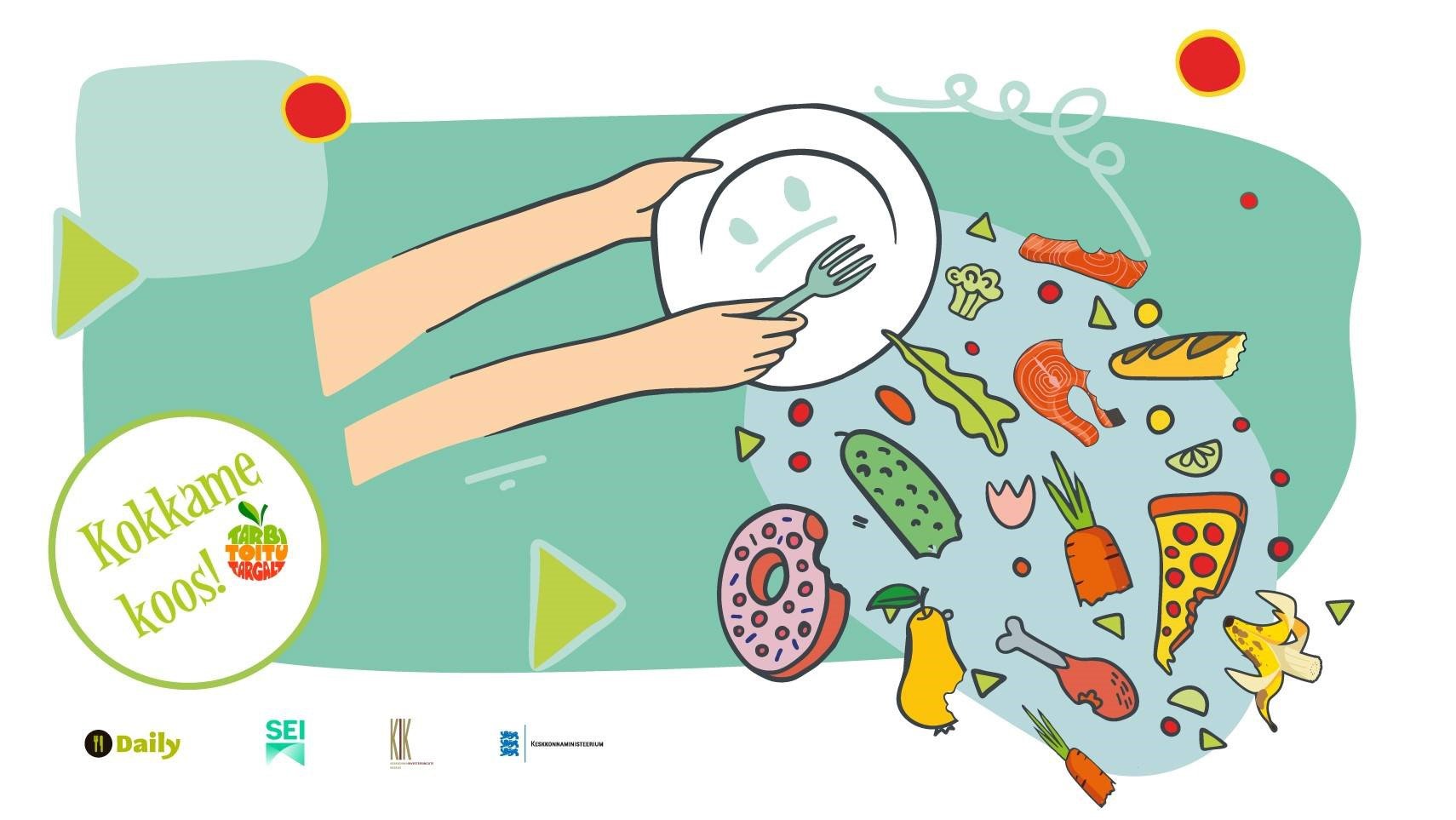 The “Let’s Cook Together!” campaign in Estonian schools, which aimed at reducing food waste.